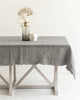 Stone Washed Linen Tablecloth