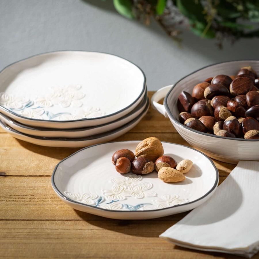Dogwood Textured Bowl Set Of 4 - Vessel