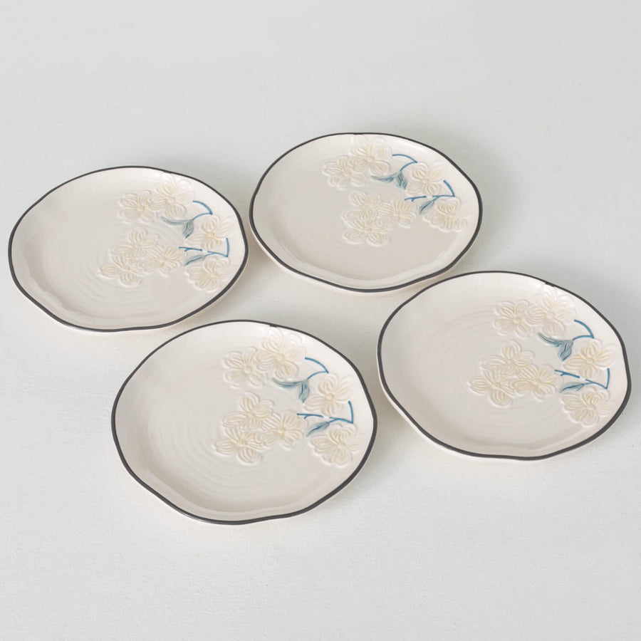 Dogwood Textured Plate Set - Vessel