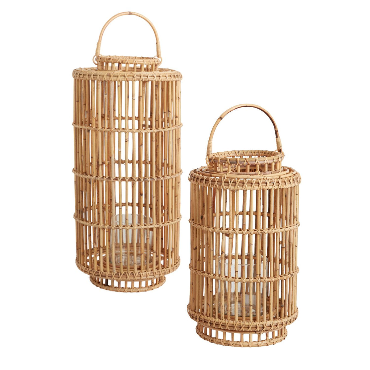 Handwoven Rattan Lantern - Vessel