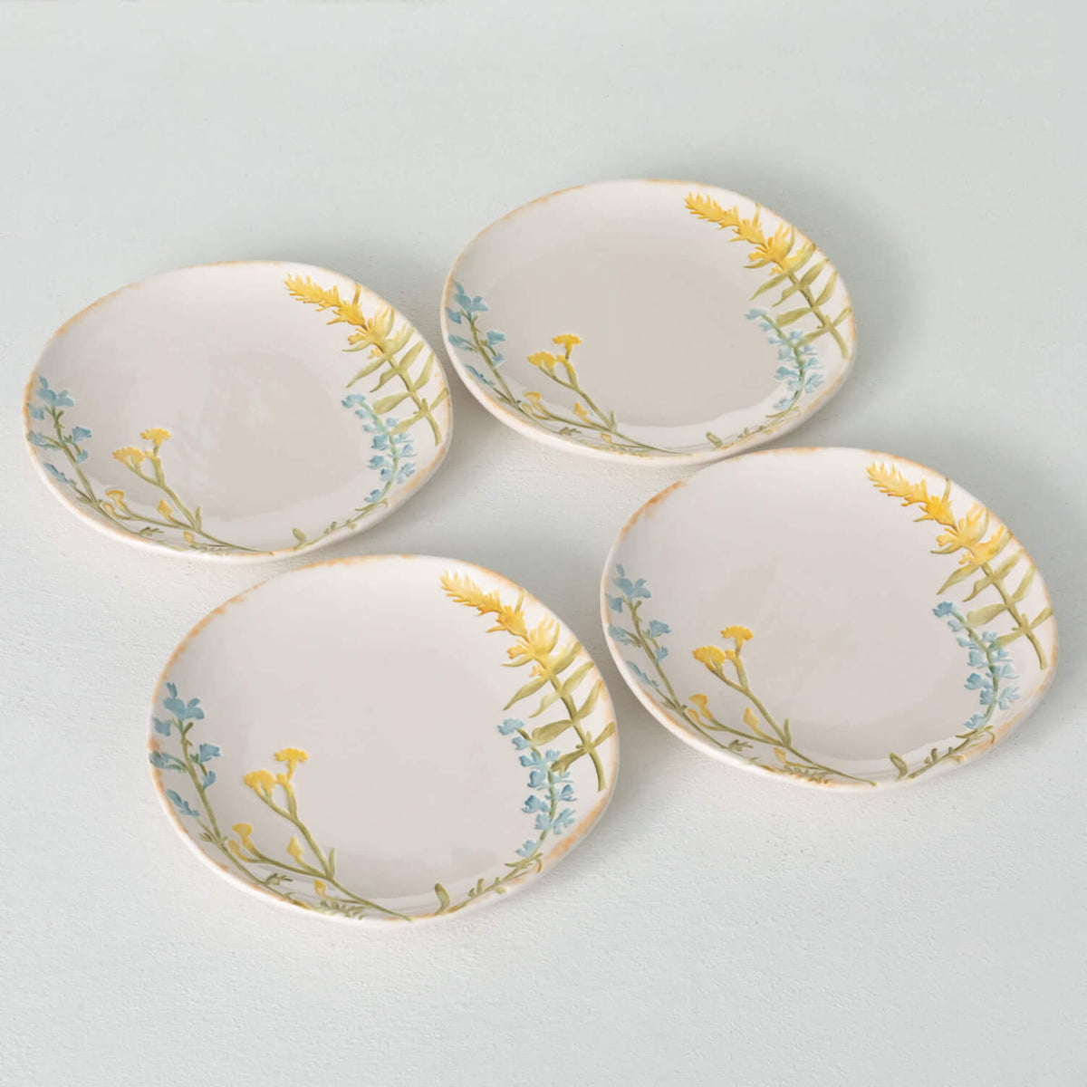Herb Imprinted Snack Plates - Vessel
