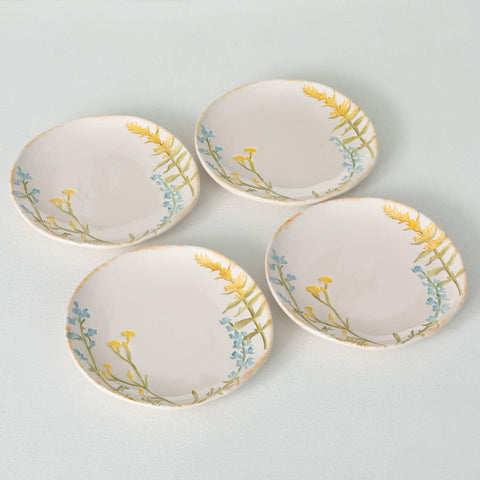 Herb Imprinted Snack Plates - Vessel