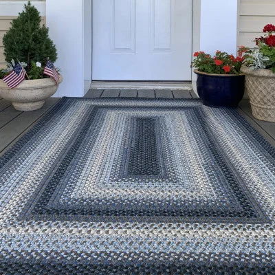 Juniper Blue Braided Rugs - Vessel