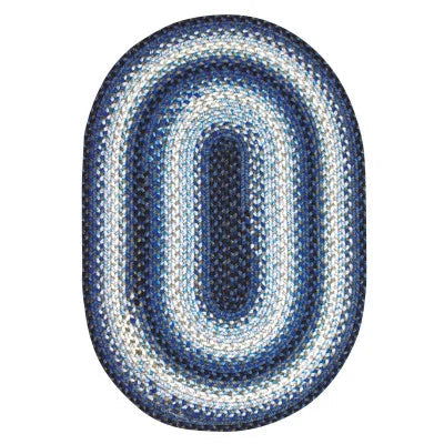 Juniper Blue Braided Rugs - Vessel