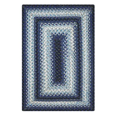 Juniper Blue Braided Rugs - Vessel