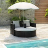 Poly Rattan 2 Seater Garden Sofa - Vessel