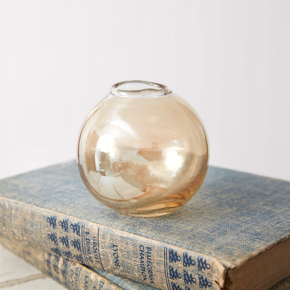Set of Two Blown Glass Bud Vases - Vessel