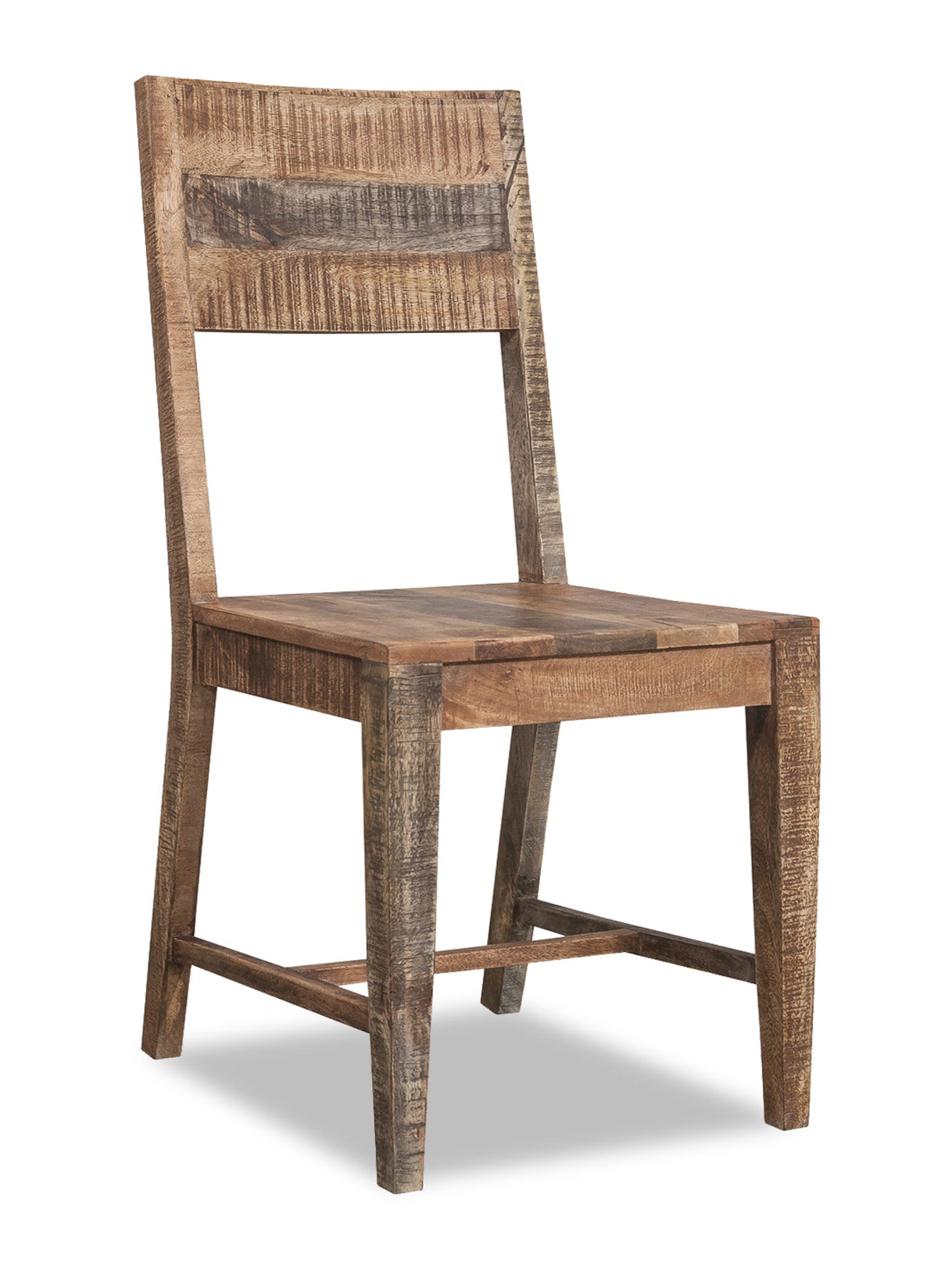 Solid Mango Wood Dining Chairs - Set of Two - Vessel