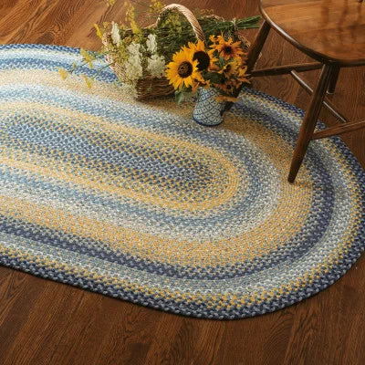 Sunflowers Cotton Braided Rugs - Vessel
